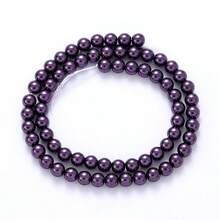 QIAO 6mm Pearls For Jewelry Making, Suitable For Bracelet-Making Kits; Small, Pre-Drilled Pearls For Filling, Suitable For DIY Necklaces And Earrings - 6mm Glass Pearl - View 18