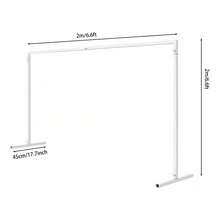 Supporto per fondale ad arco - Bianco - Visualizzare 2