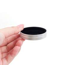 1 buah Tutup Lensa Logam untuk Kamera Fujifilm Mini, Pelindung Lensa Paduan Aluminium Anti Debu dan Anti Benturan dengan Bantalan Lembut di Dalam - Hitam/Perak/Merah Muda - View 9