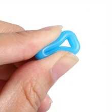10/20pcs Heart-Shaped Silicone Anti-Slip Glasses Ear Hooks, Soft Silicone Comfortable Wear - Multicolor - View 8