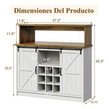 Bars & Wine Cabinets - White - View 2