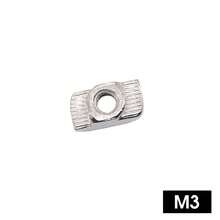 4Set (25pcs/Set) M3 M4 M5 Drop In Tee T-Nuts 2020 T-Slot For Aluminium Profile Extrusion 3D Print - T-slot Nut 20 Series - View 5