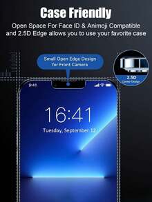 5pcs High Definition Tempered Glass Screen Protector, Compatible With Apple Models, 1:1 High Definition Image Quality, Scratch-Resistant, Shatter-Resistant, Durable, Suitable For Apple X/XR/11/12/13/14/15/16/16 Plus/16 Pro/16 Pro Max/17 Promax/17 Pro/17/17 Air Full Series - Clear - View 4