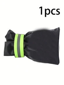 1pc Black Outdoor Faucet Winter Pipe Protection Cover (Waterproof & Anti-Freeze), Reflective & Reusable, Suitable For Outdoor Patio, Home Faucet Protection, Garden & Outdoor Gardening Accessories And Tools, Applicable To Outdoor Hose Faucet, Winter Insulation Essential - A - View 10
