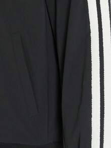 Adidas Men's NYR 3S WV JKT Woven Collarless Jacket KE4057 - Black - View 5