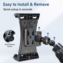 xnyocn Powerful Suction Cup Universal Mount-The Ultimate Car Desk Accessory | Stable And Shake-Free For Tablets And Phones, 360° Free Adjustment, And Multi-Scene Compatibility - View 3