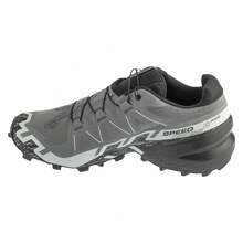 حذاء الجري للرجال Salomon Speedcross 6 Wide - رمادي - رمادي - مشاهدة 2