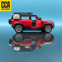 C C A Model Mobil Land Rover Defender Modifikasi Skala 1:43, Bodi Paduan Logam, Dua Pintu Samping Dapat Dibuka, Penggerak Tarik Mundur, Mobil Modifikasi DIY dengan Aksesoris, Mainan Anak Laki-laki dan Perempuan untuk Koordinasi Tangan dan Kemampuan Kognitif, Hadiah Halloween, Natal, Ulang Tahun - MultiWarna - View 8