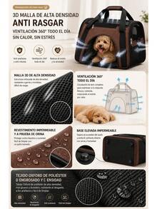 Pet Backpack - Khaki - View 8