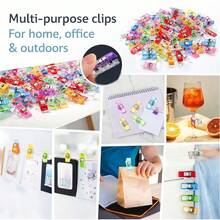 100/50/31/10/1pc Multicolor Sewing Clips, Quilting Clips, Multi-Functional Plastic Fabric Clips, Craft Tools, Office Clips, Sewing Clamps, Crochet Knitting Clips, Universal Quilting Hemming Clips, Fabric Clips, Paper Clips, Random Color - Colorful Sewing Clips and Fabric Clips - View 3