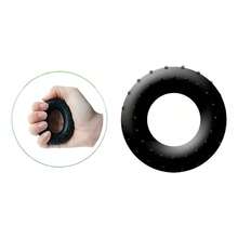Hand Grip Strength Training Set, Finger Stretcher, Silicone Grip Ring And Stress Ball, Forearm And Finger Exerciser For Strength Training - Black - View 4