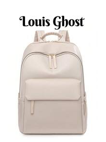 Minimalist Manifesto Backpack | 3D Sculpted Multi-Functional Compartments, Unleash Pure Aesthetics, Urban Commute, Ergonomic Design: A Complete Set Of Equipment Interpreting The Balance Of Simplicity And Practicality, Glossy Backpack Body, 3D Sculpted Contour Ensures Large Capacity Storage. - Multicolor - View 2