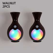 Realistic Floral Decorative Wall Lamp LED Magnetic Induction Wall Light Vase Decoration Lamp Rechargeable 800mAh Battery RGB Dimmable Suitable For Vase, Desk, Home Decor, Christmas, Wedding, Party, Fashion Home Decor - Multicolor - View 28
