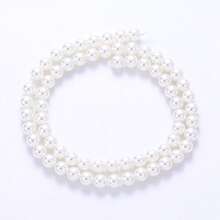 QIAO 6mm Pearls For Jewelry Making, Suitable For Bracelet-Making Kits; Small, Pre-Drilled Pearls For Filling, Suitable For DIY Necklaces And Earrings - 6mm Glass Pearl - View 11