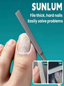 Three-In-One Foot Nail Care Tool, Toenail File And Lifter, Professional And Nail Debris Remover, Nail File, Ingrown Toenail Tool - Nail Care Tools - View 5