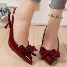 Women Heeled Sandals - Red - View 2