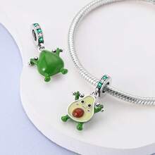 1pc Sports Series Football Basketball Tennis Badminton Yoga Fitness Dumbbell Beaded Charm Suitable For Bracelet Bangle Necklace DIY Jewelry Making Healthy Lifestyle - Silver Or Gold - View 5