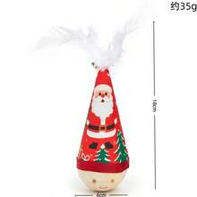 Wobble Cat Toy Self-Entertainment Boredom Buster Energy-Consuming Feather Teaser Wand Cat Toy Ball Pet Supplies - View 9