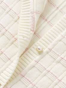Balabala Soft Knit Sweater Top For Tween Girls Comfortable Spring Autumn Wear - White Tone - View 6