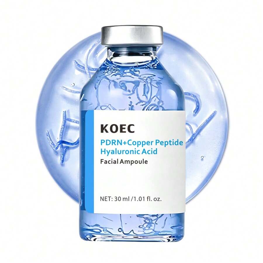 KOEC PDRN 銅肽玻尿酸臉部安瓶,多肽臉部精華液,保濕平滑肌膚,豐盈亮澤,適合所有膚質 - 銅胜肽 - 查看 1