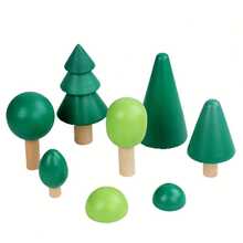 Children's Wooden Rainbow Building Blocks, Early Education Stacking Toy, Open-Ended Creative Thinking And Logic Training Toy, Creative Stacking Toy For Various Shapes, Educational Brain Development Toy For Kids - Color - View 8