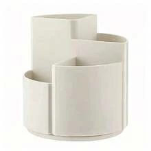 Multi-Compartment Multi-Function Multi-Purpose 360° Rotating Storage Box, Divided Design, Space-Saving, Suitable For Stationery, Children's Art Supplies, Cosmetics, Beauty Tools, Art Supplies, Applicable To Desk, Vanity, Children's Art Area, Keeps Items Organized And Tidy - Multicolor - View 15