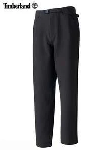 Timberland New Outdoor Hiking & Climbing Sports Pants Loose Straight Leg Soft Shell Men's Long Pants - Black - View 5