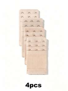 Juego de 3/4 piezas de Extensor de Sujetador (Tipo Extendido), Accesorios de Lencería, Banda Elástica, Ajustable, Extensor de Sujetador, Gancho Trasero de Sujetador - Multicolor - Ver 17