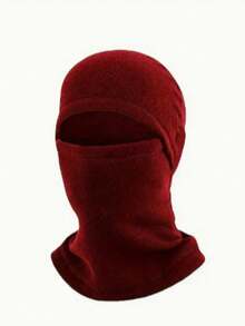 2pcs Winter Ski Face Mask, Warm Fleece Neck Warmer, Windproof Scarf - Multicolor - View 12
