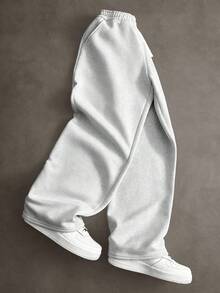 Men's Solid Color Casual Sports Pants, Pockets On Both Sides, Moisture-Wicking And Breathable Fabric, Loose And Comfortable Fit, Plus Size Loose Fit, Excellent Drape, Thin For Spring, Summer, Autumn, Fashionable And Versatile, Suitable For Sports, Fitness, Running, Casual, Outings, Outdoor, Exploration, Climbing, Camping And Daily Wear, Gift For Boyfriend, Husband And Father, Drawstring Waist Design, Sports Casual Style - Multicolor - View 9