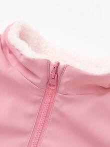Balabala Reversible Young Girl Coat Versatile Double‑Sided Autumn Outer Top For Baby Boys & Girls - Red Hue - View 6