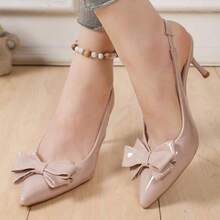 Women Heeled Sandals - Champagne - View 1