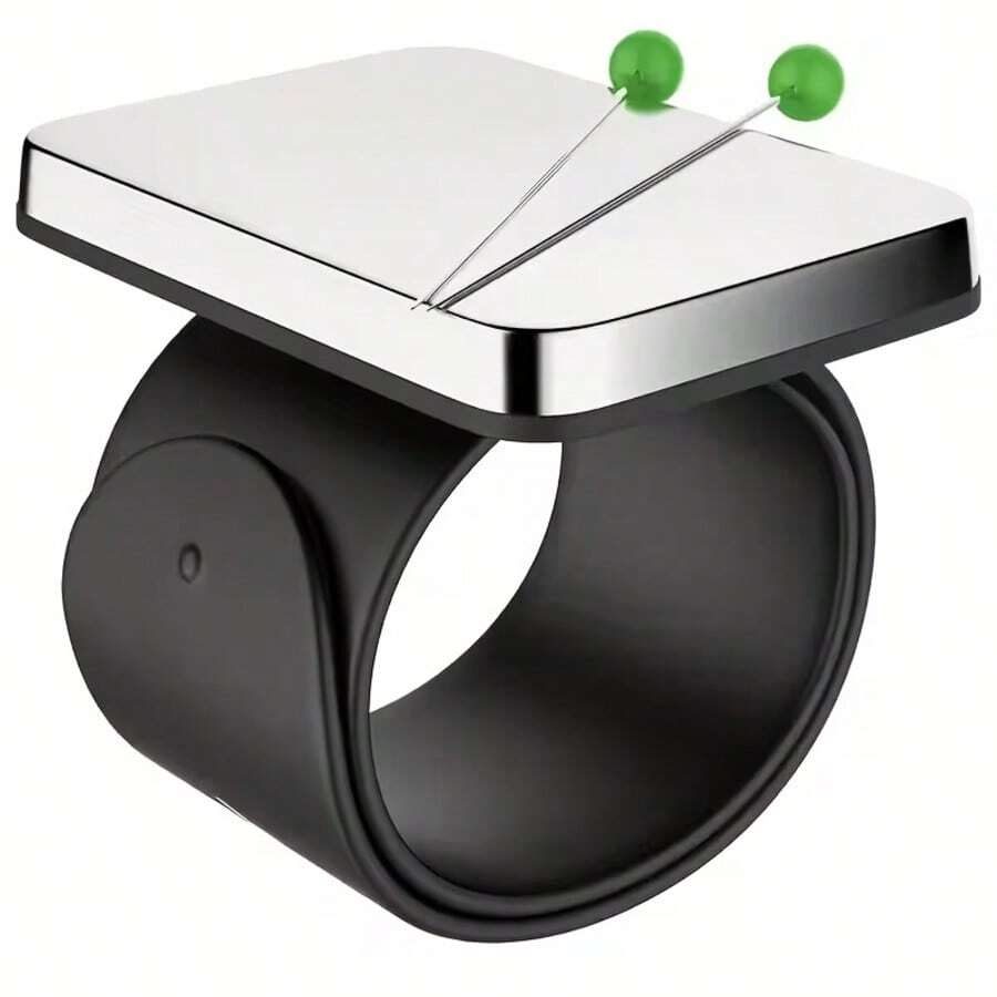 1pc Magnetic Wristband Magnetic Needle Holder Silicone Wristband For Hair Stylists - 2 Colors Available
