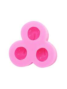 1pc Pink Liquid Silicone DIY 3D Cherry Silicone Mold For Jelly Pudding Cake Decoration Candy Chocolate, DIY Keychain Handmade Accessories Making - View 14