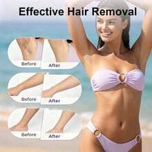 Rechargeable 3-In-1 Electric Trimmer & Shaver, 3 Interchangeable Washable Trimmer Heads, Compact Grooming Kit With Contoured Design, Suitable For Nose Hair, Ear Hair, Bikini Area, Underarms, Legs, Home & Travel Use - Upgraded Version - View 7