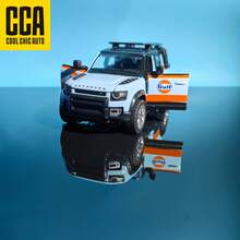 C C A Model Mobil Land Rover Defender Modifikasi Skala 1:43, Bodi Paduan Logam, Dua Pintu Samping Dapat Dibuka, Penggerak Tarik Mundur, Mobil Modifikasi DIY dengan Aksesoris, Mainan Anak Laki-laki dan Perempuan untuk Koordinasi Tangan dan Kemampuan Kognitif, Hadiah Halloween, Natal, Ulang Tahun - MultiWarna - View 15