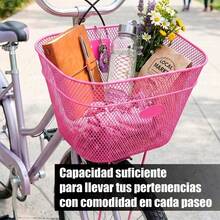 Small Pink Basket With Support 26 - Pink - View 7