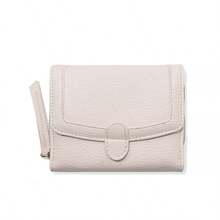 Women's Snap Button Zipper Wallet, Multi-Card Slot Wallet - Multicolor - View 15