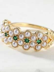 Fresh Pastoral Style, Personalized Women's Ring, Fashion Niche Design, Suitable For Daily, Party, Gift-Giving And More Occasions - Gold - View 4