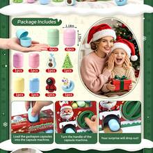 Children's Fun Egg Gashapon Machine Doll, Doll Claw Machine Gashapon Machine, Children's Claw Machine, Mini, Doll Knot Machine, Small Family, Boys And Girls, Pink Rabbit Claw Machine, Gift Item, Birthday Gift, (Accessory Colors Randomly Sent, Manual Measurement May Have Slight Errors) - Multicolor - View 4