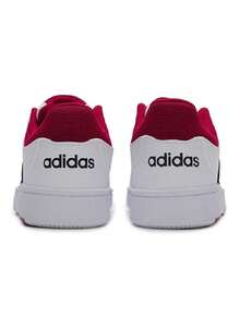 Adidas Men's HOOPS CLASSIC 2026 Summer New Retro Color-Block Casual Sports Sneakers KI1061 - White/Black/Red - View 10