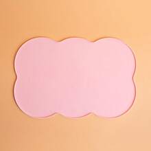 1pc Silicone Pet Feeding Mat – Anti-Spill Anti-Slip Feeding Mat, Suitable For Cats And Dogs (Oval Shape) – Easy To Clean - View 14