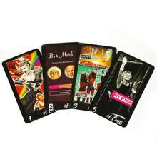 78 Kartu Tarot Klasik Inggris, Cocok untuk Permainan Kartu Ramalan, Permainan Kartu Pesta dan Pertemuan - Hitam - View 4
