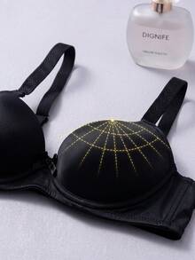 Women Bras & Bralettes - Black+Mauve+Pink+Blue-grey - View 8