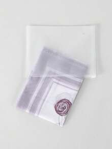 1 Buah Hijab Persegi Wanita 110cm Motif Bunga dan Renda, Hijab Persegi Modis dan Serbaguna, Mudah Dipakai, Cocok untuk Semua Musim - MultiWarna - View 22
