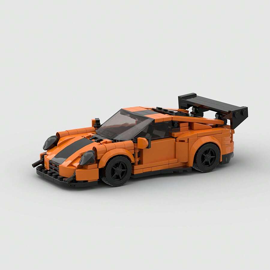 MIKEMENG 383/301/394/308/393/439 PCS Classic MOC Building Blocks Racing Car Set, Adult DIY Assemble Car Toy Model, Suitable For Collection, City Tech Champion Cup Series, Perfect As Birthday, Halloween, Christmas Gift For Boyfriend, Husband - Model - View 1