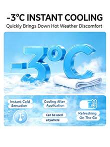 1/5/10pcs Cooling Ice Towel, Soft, Absorbent, Summer Essential, Multiple Uses, Suitable For Sports, Fitness, Camping, Cycling, Golf, Running, Fishing And Various Outdoor Activities - Cooling Ice Towel - View 4