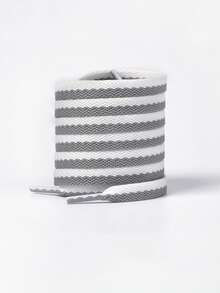 Classic Polyester Braided Shoelaces, Dual-Color Contrast Sports Shoes White Sneakers Shoelaces, Fashion Colorful Replacement Shoe Accessories. - Multicolor - View 8