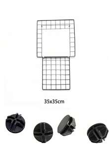 DIY Metal Wire Pet Fence, Cat Isolation Gate And Dog Fence/Barrier; Freely Configurable Modular Metal Mesh Panels (Suitable For Cats, Hamsters Or Rabbits), Can Be Used As Isolation Fence Or Pet Safety Barrier - Multicolor - View 14