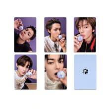 5pcs CO RTIS GREENGREEN Album Bluelips Lip Balm Photocard Blue Lips Photocard - MultiWarna - View 6